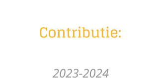 Contributie:    2023-2024